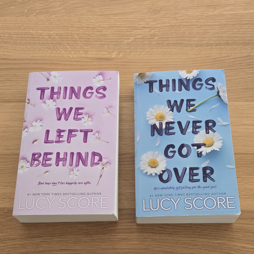 Not Rated Pink and Blue Book Set